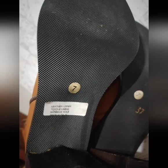 Y2K Italian leather women's boots size 6.5 Excellent - Picture 8 of 10